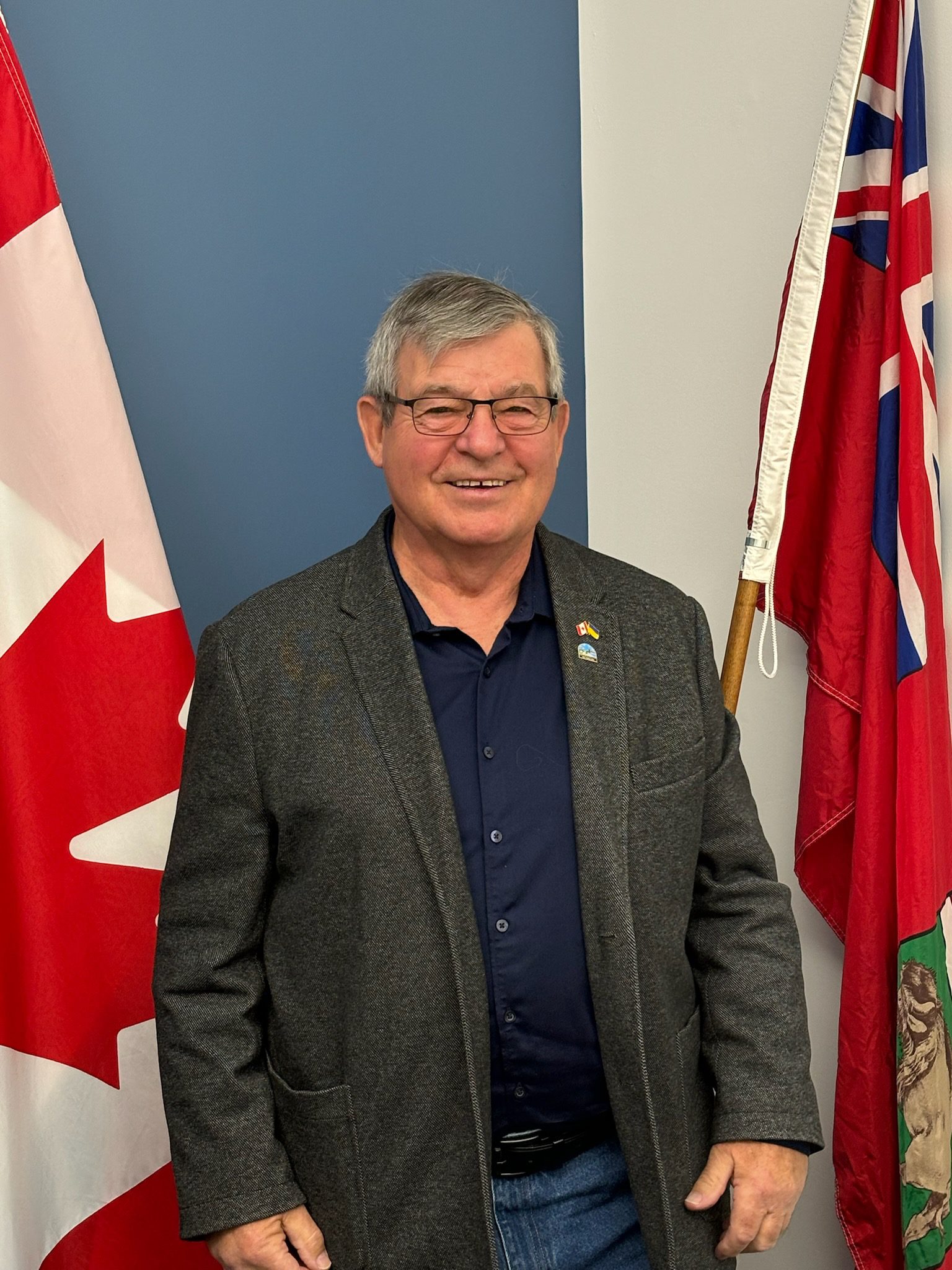 Photo of Reeve Russ Gawluk, elected in 2022.