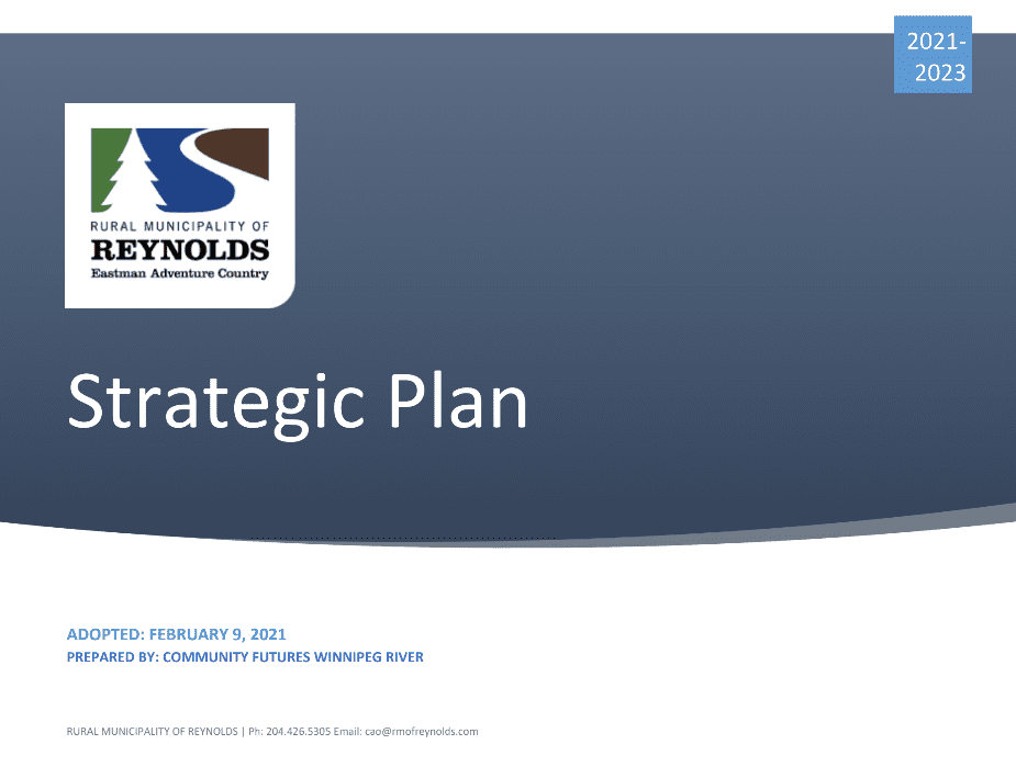 2021–2023 Strategic Plan cover.