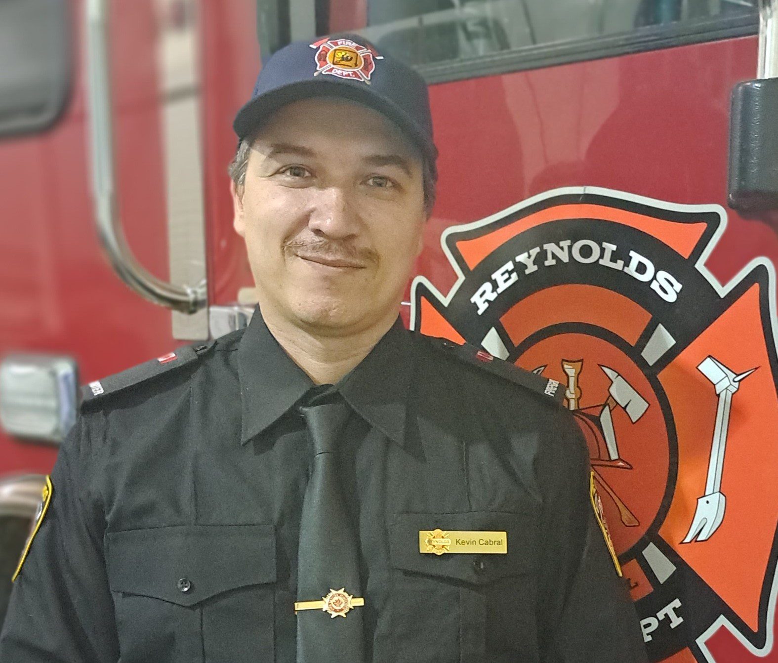 Photo of Fire Fighter Kevin Cabral.