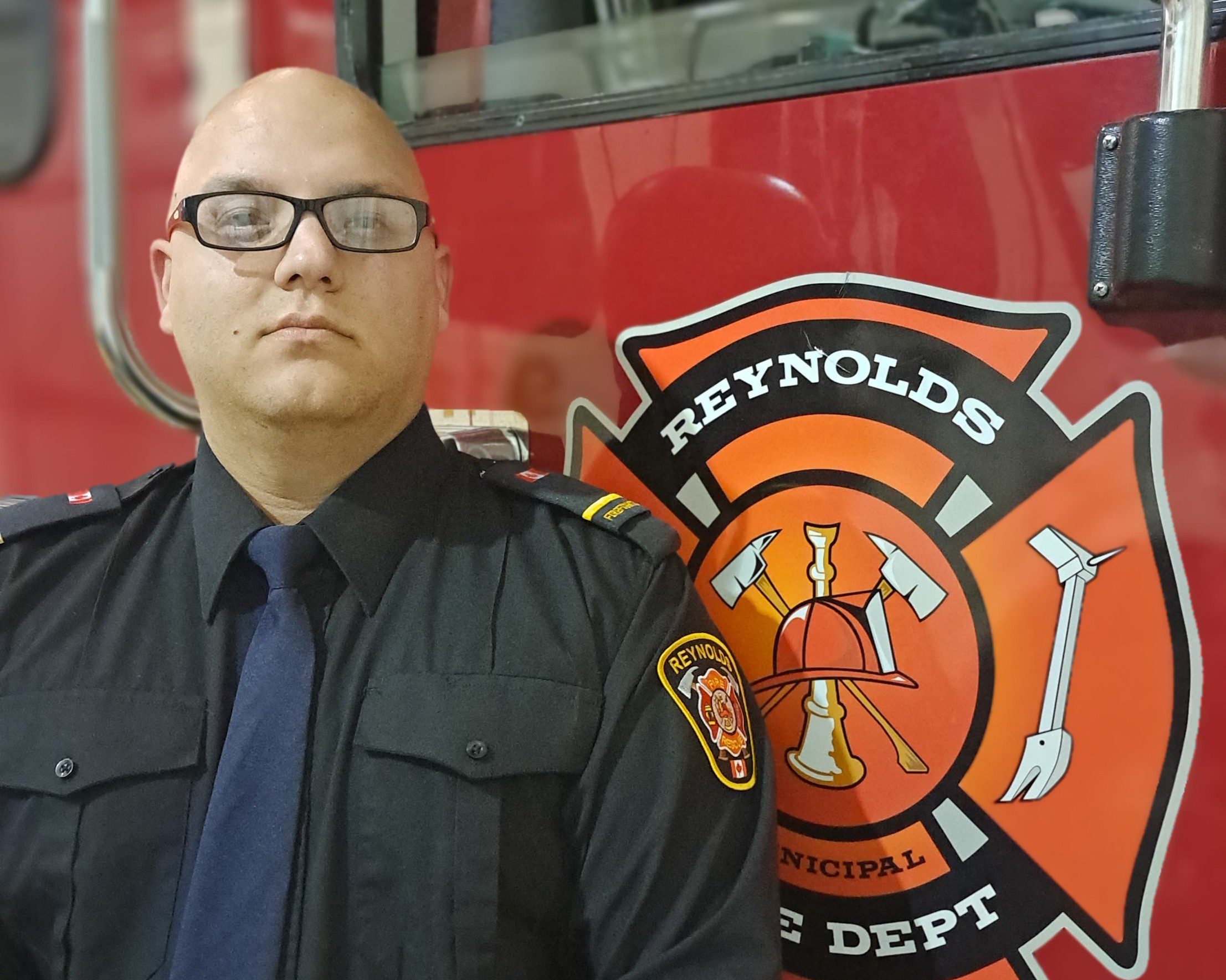 Photo of Fire Fighter Michael Medeiros.