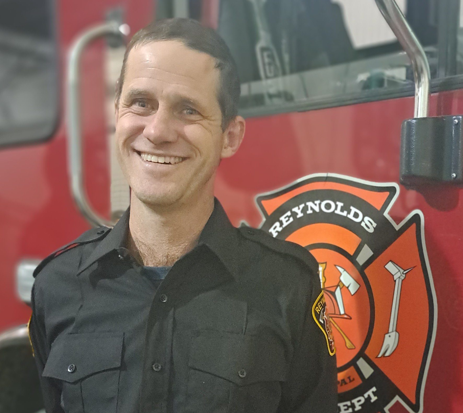 Photo of Fire Fighter Paul Barkman.