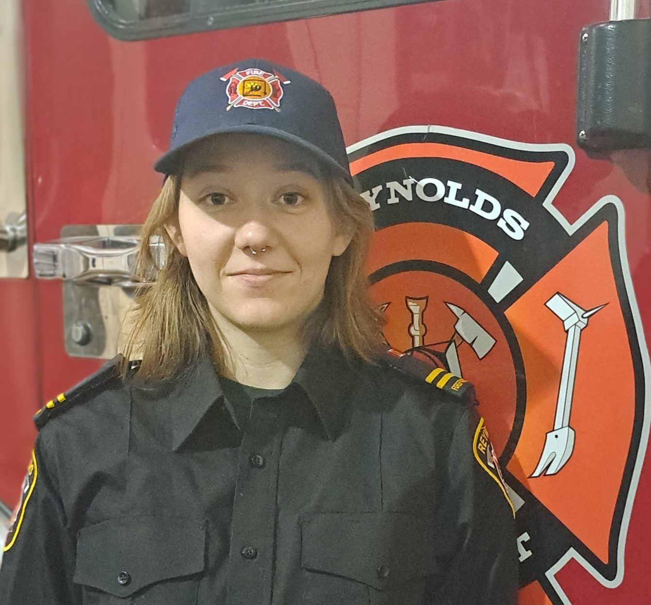 Photo of Fire Fighter Rebecca Wall.
